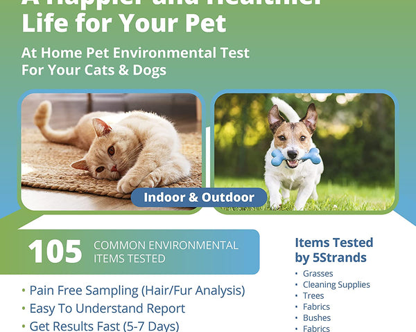 Pet Environmental Intolerance Test (Previous Hair Sample Required)