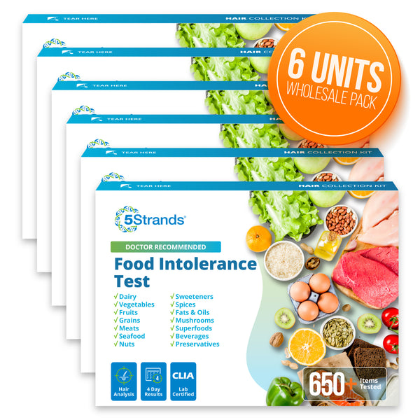 Food Intolerance Test (Wholesale, 6 Pack)