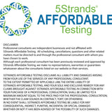 5Strands consultation disclaimer