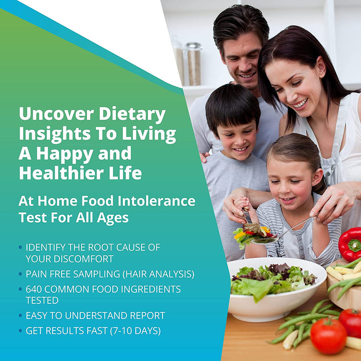 Food Intolerance Test (Previous Hair Sample Required)