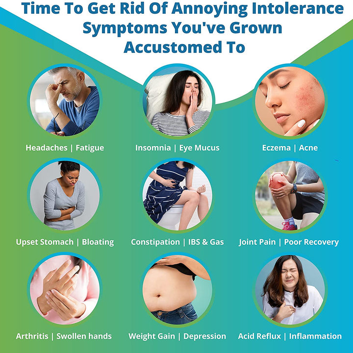 Food Intolerance Test (Previous Hair Sample Required)