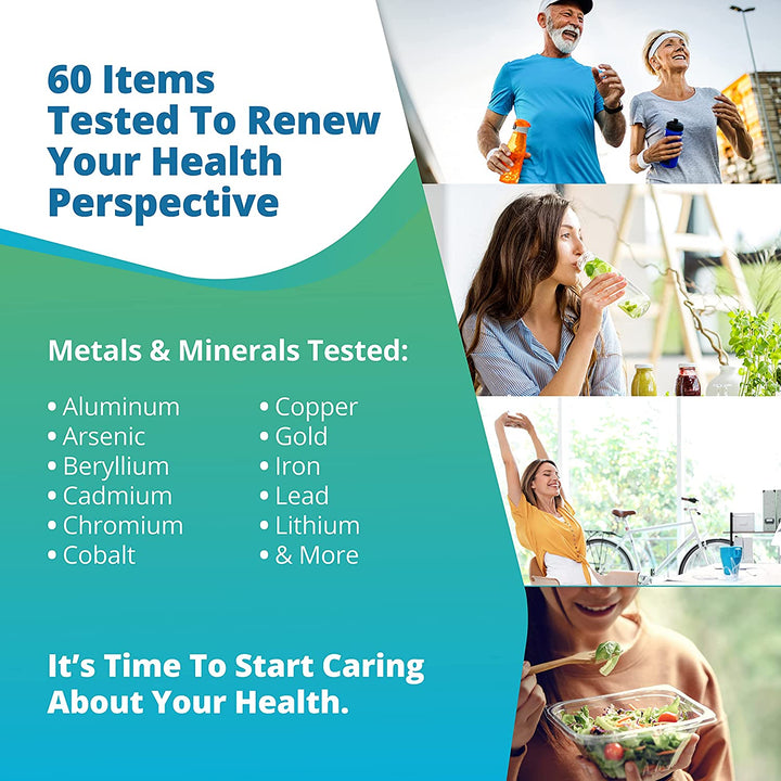 Heavy Metals & Minerals Test (Previous Hair Sample Required)