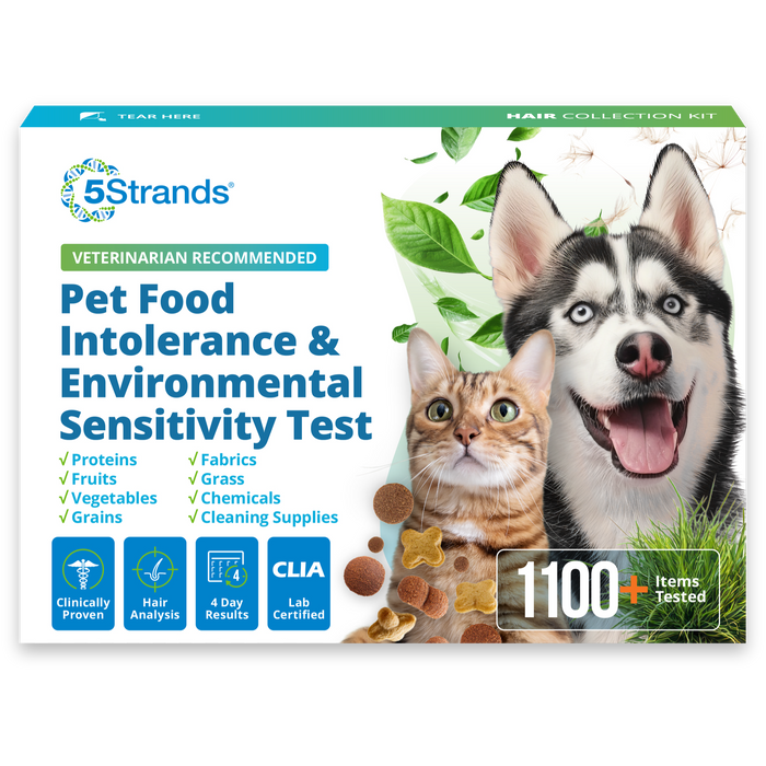 Pet Food Intolerance & Environmental Sensitivity Test