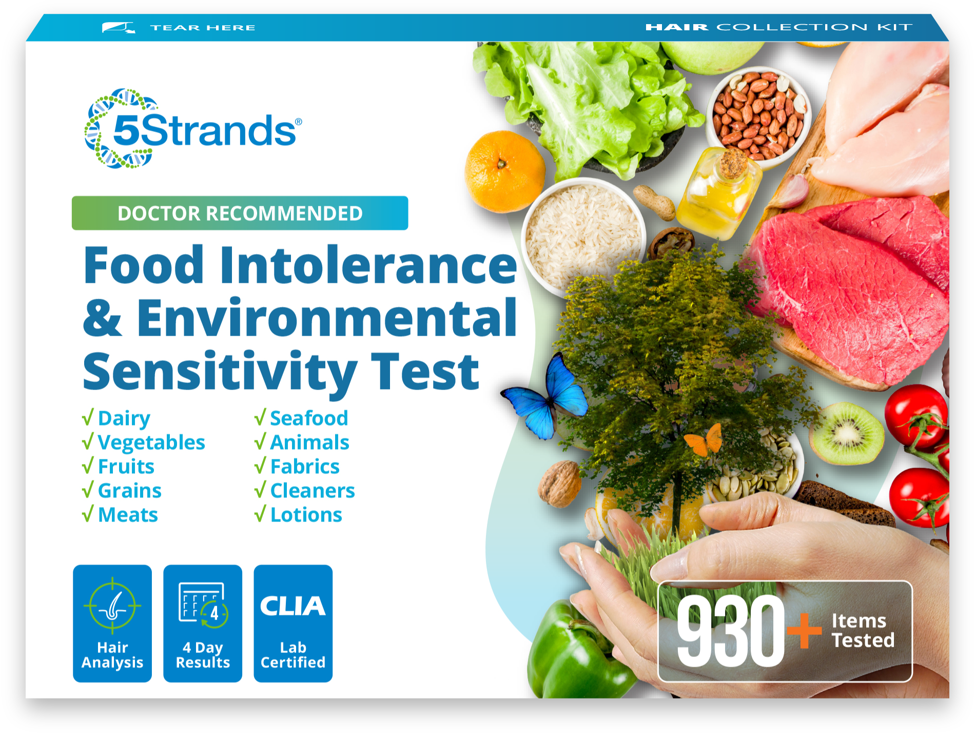 Food Intolerance & Environmental Sensitivity Test | 5Strands