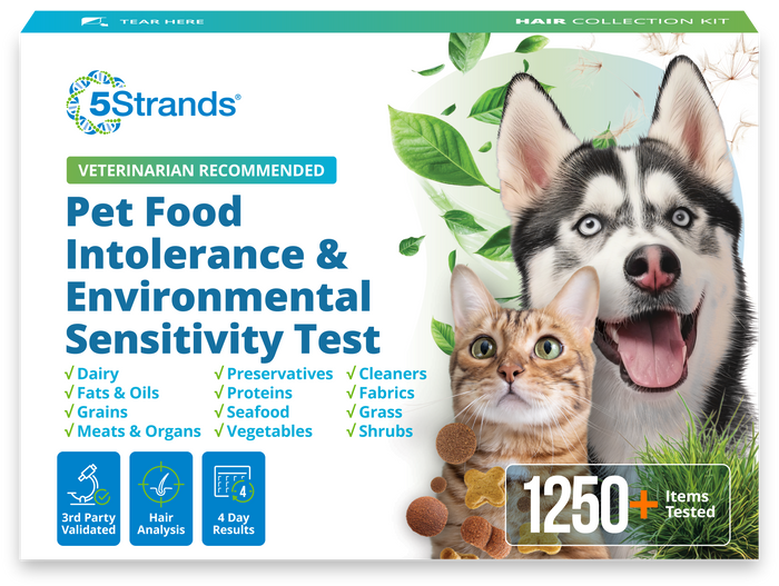 Pet Food Intolerance & Environmental Sensitivity Test
