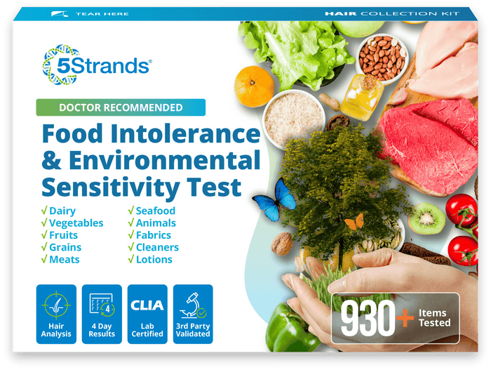 5Strands food intolerance and environmental sensitivity test kit
