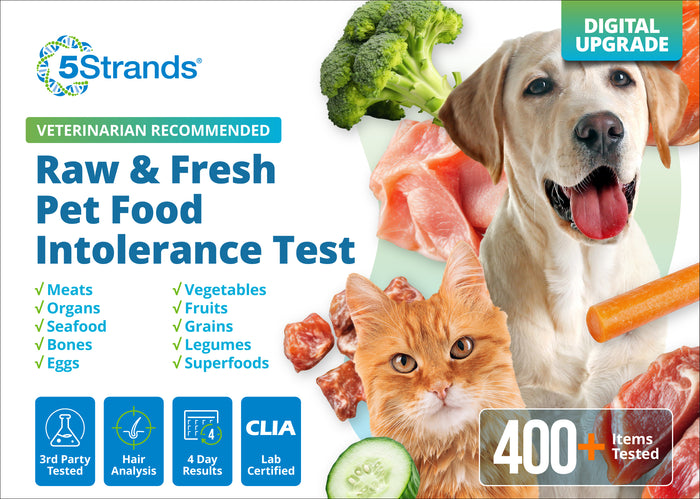 Pet Raw & Fresh Food Intolerance Test (Digital)