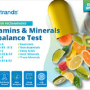 vitamins and minerals imbalance test