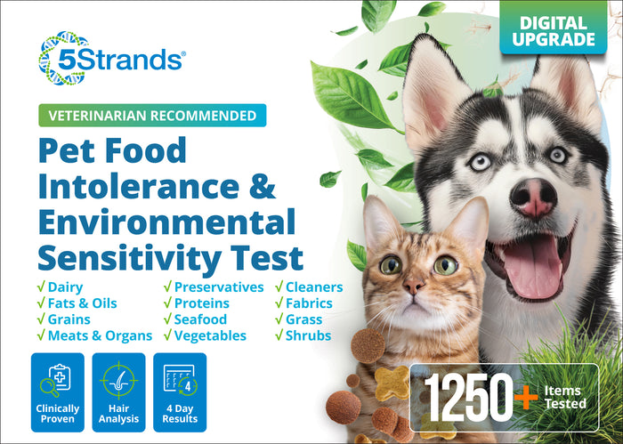 Pet Food Intolerance & Environmental Sensitivity Test (Digital)