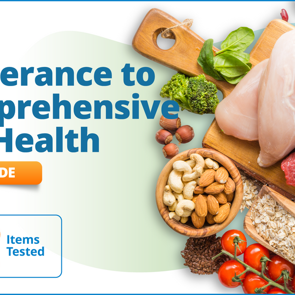 Food Intolerance to Comprehensive Gut Health, 382 Items (Upgrade)