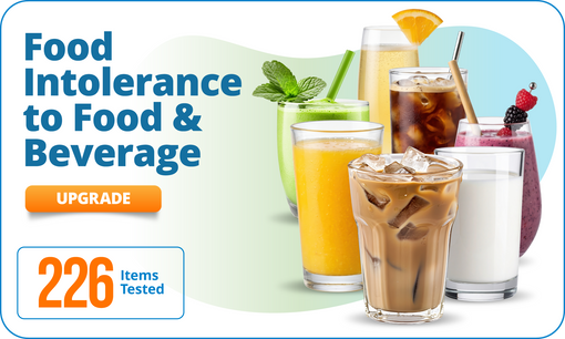 Food Intolerance to Food & Beverage, 226 Items (Upgrade)