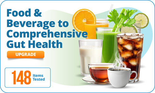Food & Beverage to Comprehensive Gut Health, 148 Items (Upgrade)