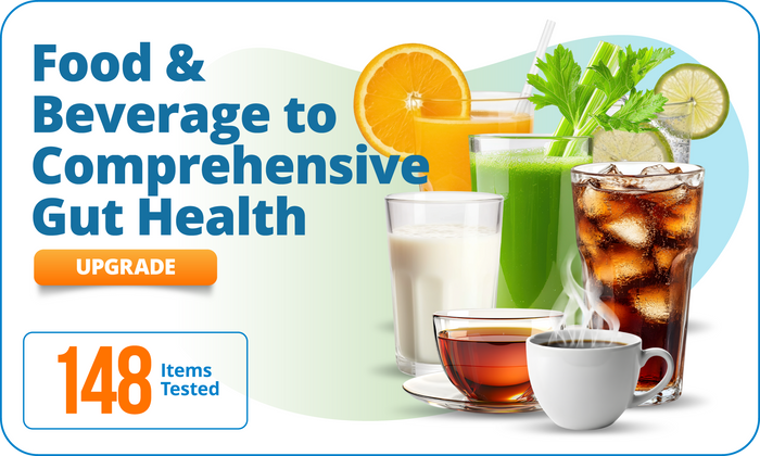 Food & Beverage to Comprehensive Gut Health, 148 Items (Upgrade)