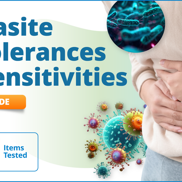 Parasite Intolerances & Sensitivities, 167 Items (Upgrade)