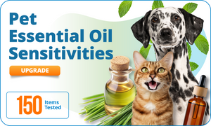 Pet Essential Oil Sensitivities, 150 Items (Upgrade)