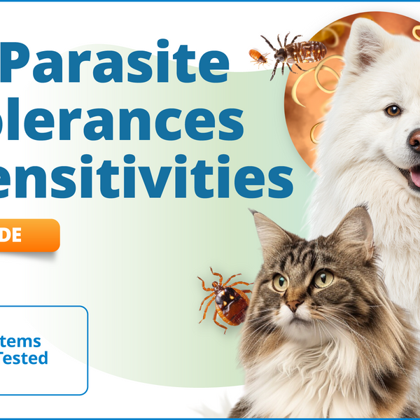 Pet Parasite Intolerances & Sensitivities, 85 Items (Upgrade)