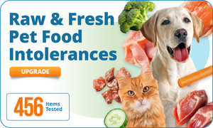 Raw & Fresh Pet Food Intolerances, 456 Items (Upgrade)
