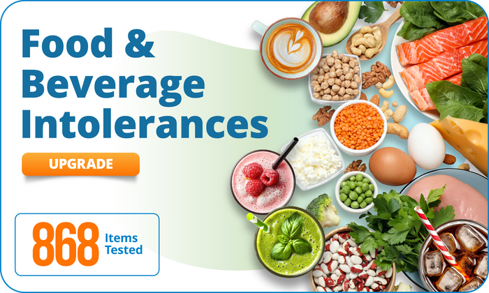 Food & Beverage Intolerance, 868 Items (Upgrade)