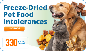 Freeze-Dried Pet Food Intolerances, 330 Items (Upgrade)