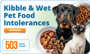 Kibble & Wet Pet Food Intolerances, 503 Items (Upgrade)