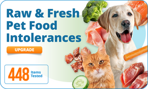 Raw & Fresh Pet Food Intolerances, 448 Items (Upgrade)