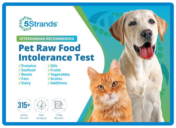 Pet Raw Food Intolerance Test (Previous Hair Sample Required)