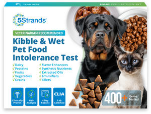 Pet Kibble & Wet Food Intolerance Test for dogs and cats