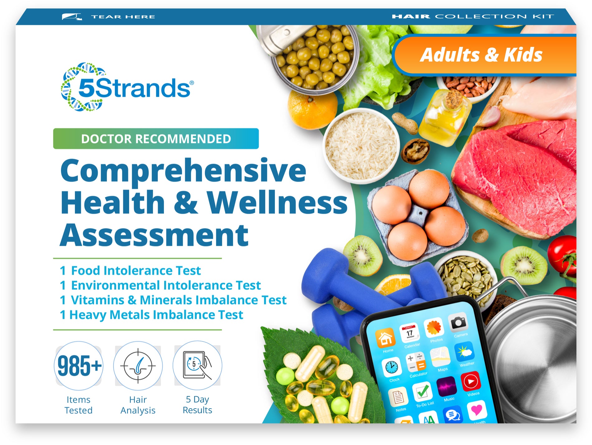 Comprehensive Sensitivity & Imbalances Test | 5Strands