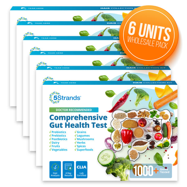Comprehensive Gut Health Test (Wholesale, 6 Pack)