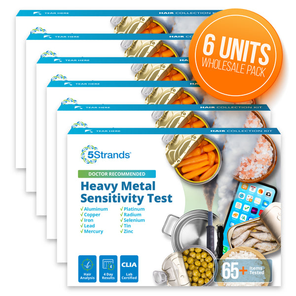 Heavy Metal Sensitivity Test (Wholesale, 6 Pack)