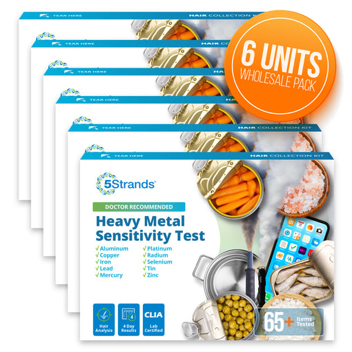 Heavy Metal Sensitivity Test (Wholesale, 6 Pack)