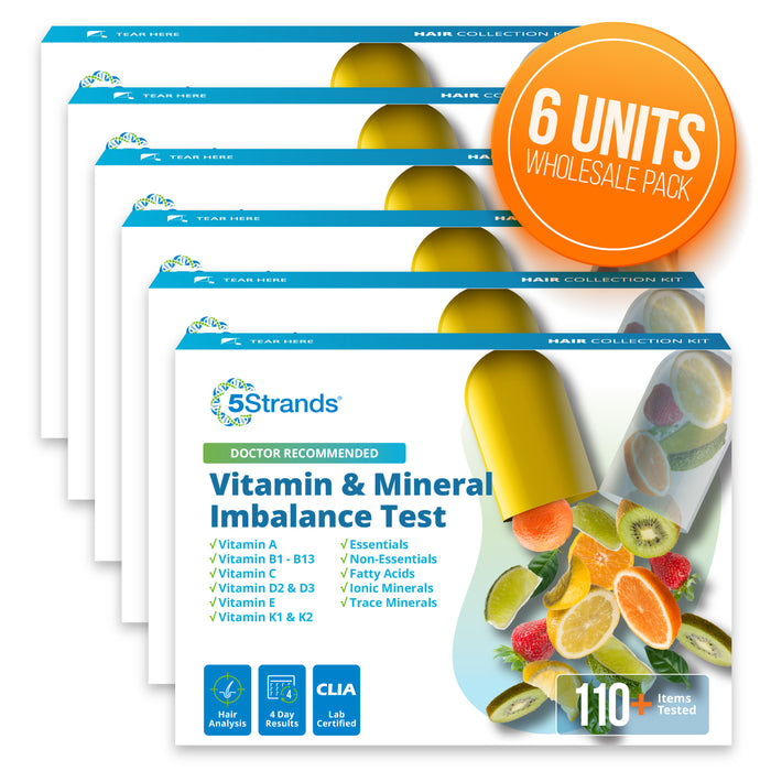 Vitamins & Minerals Imbalance Test (Wholesale, 6 Pack)