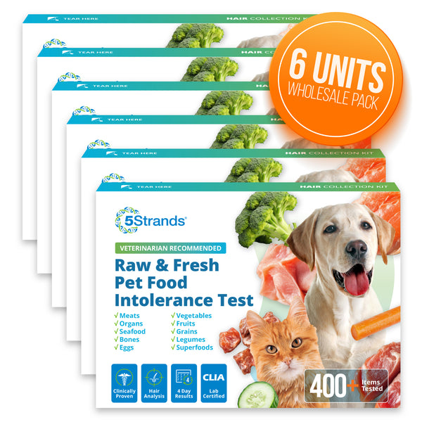 Pet Raw & Fresh Food Intolerance Test (Wholesale, 6 Pack)