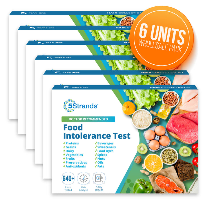 Food Intolerance Test, 6 Pack, Wholesale