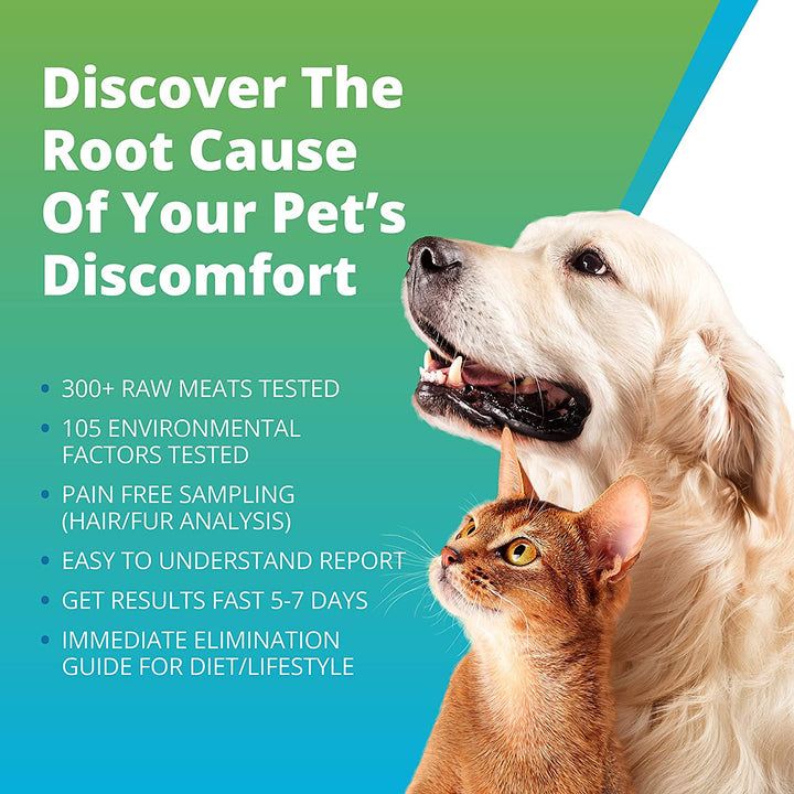Pet Raw Food Intolerance Test (Previous Hair Sample Required)