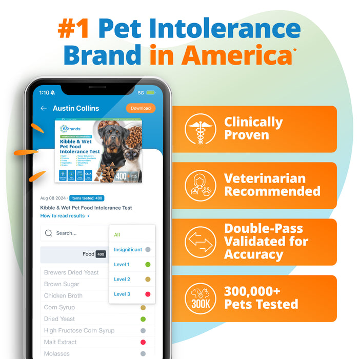 Kibble & Wet Pet Food Intolerance Test