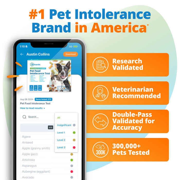 Pet Food Intolerance Test