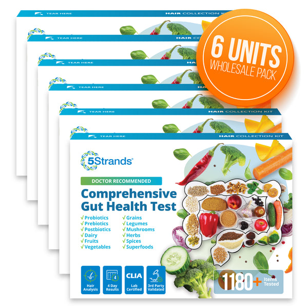 Comprehensive Gut Health Test (Wholesale, 6 Pack)