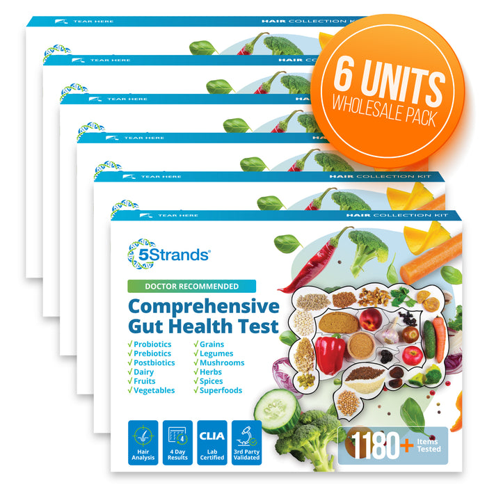 Comprehensive Gut Health Test (Wholesale, 6 Pack)