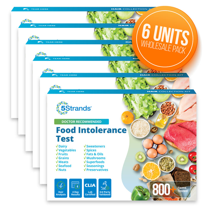 Food Intolerance Test (Wholesale, 6 Pack)