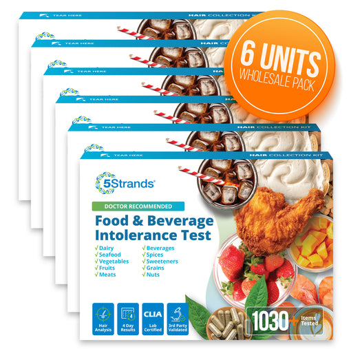 Food & Beverage Intolerance Test (Wholesale, 6 Pack)