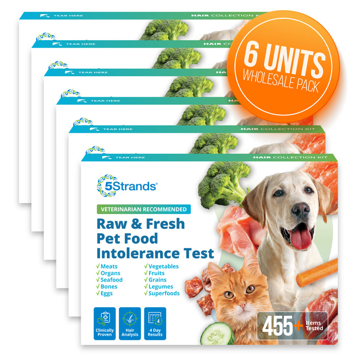 Pet Raw & Fresh Food Intolerance Test (Wholesale, 6 Pack)