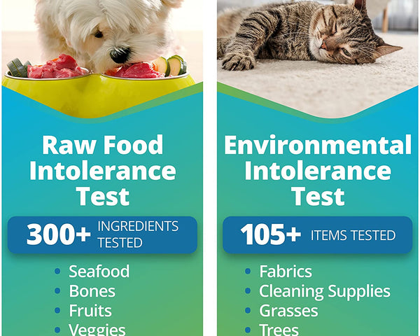 300 raw food items, 105 environmental items